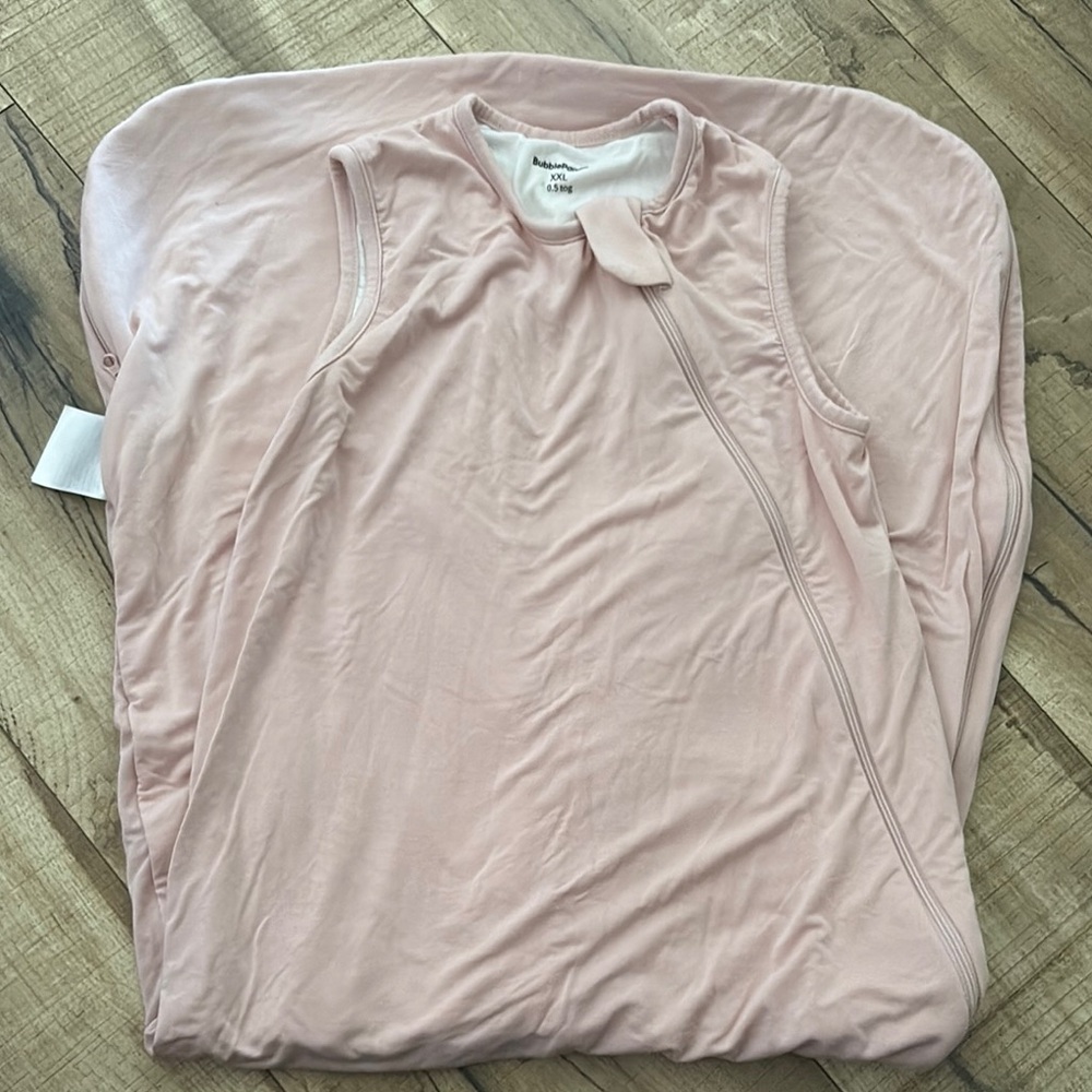 Bubble Panda Blush Pink sleep sack XXL 2t-3t